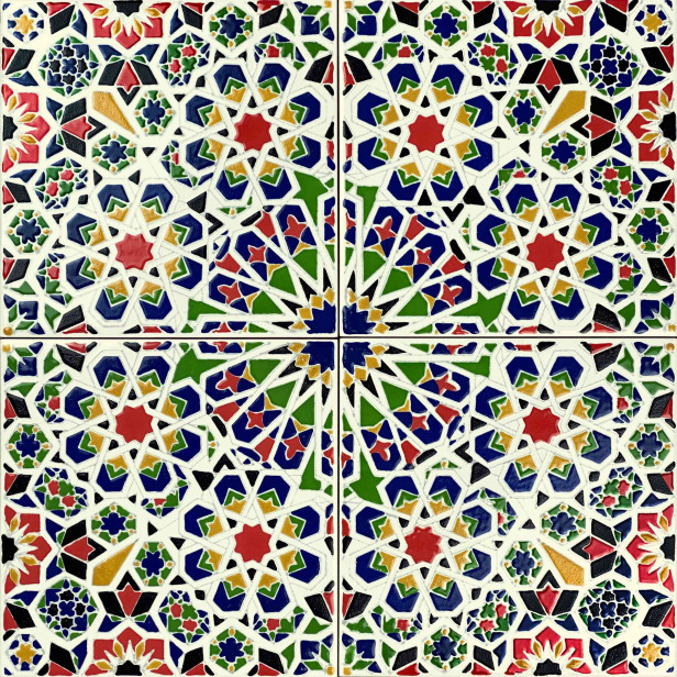 Mattullah - Moroccan ceramic tiles 20x20cm