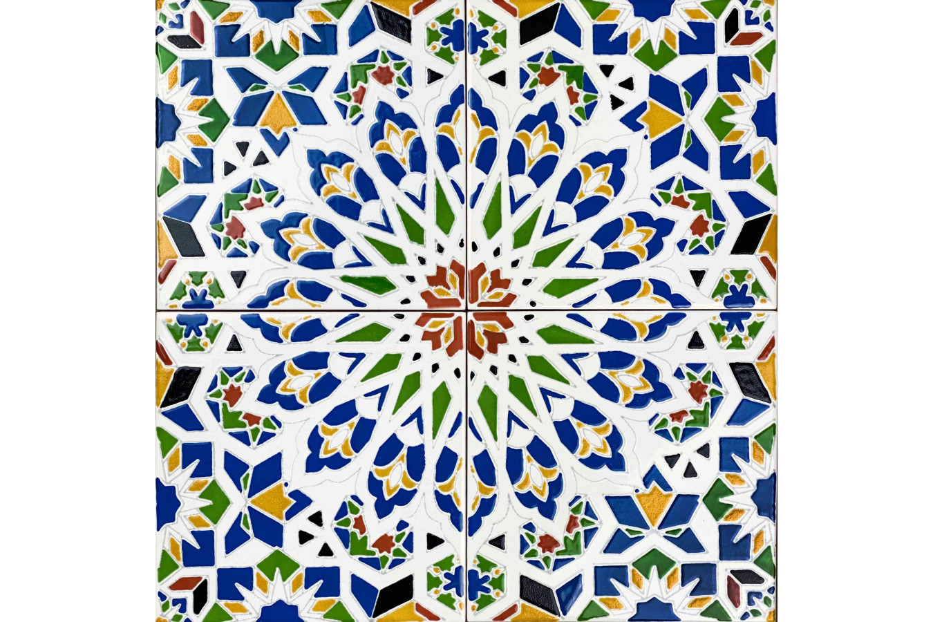 Nazir - Moroccan ceramic tiles 20x20cm