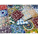 Pazzo - decorative patchwork from Tunisia 10 x 10 cm