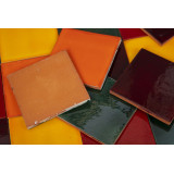 Borgońa - patchwork of single-color tiles - 90 pieces, 1 m2