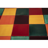 Borgońa - patchwork of single-color tiles - 90 pieces, 1 m2