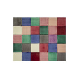 Ciruela - patchwork of single-color tiles - 90 pieces. 1 m2