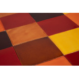 Caramelo - patchwork made of one-color tiles - 90 pcs, 1 m2