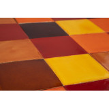 Caramelo - patchwork made of one-color tiles - 90 pcs, 1 m2