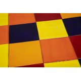 Intenso - patchwork of single-colour tiles - 90 pcs, 1 m2