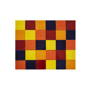 Intenso - patchwork of single-colour tiles - 90 pcs, 1 m2