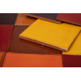 Caramelo - patchwork made of one-color tiles - 90 pcs, 1 m2