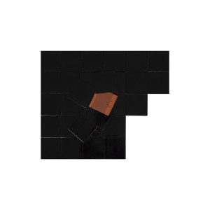 Negro - single-colour black tiles