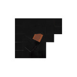 Negro - single-colour black tiles