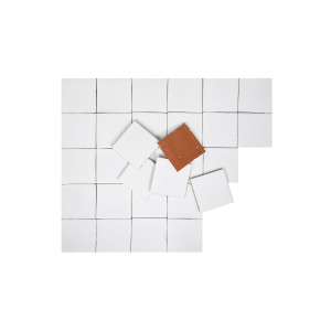 Blanco Puro - plain colour Talavera tiles