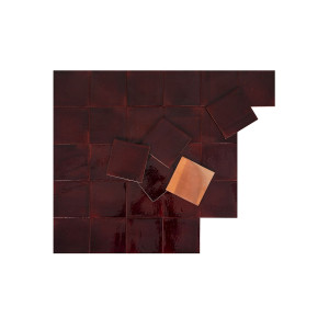 Vino - Talavera plain colour tiles - 90 pieces