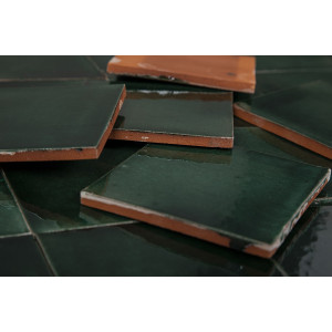 Verde Brillante - Talavera plain colour tiles