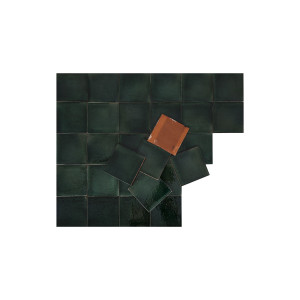Verde Brillante - Talavera plain colour tiles