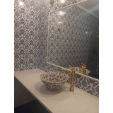 Makbule - ceramic iznik tiles 20x20cm