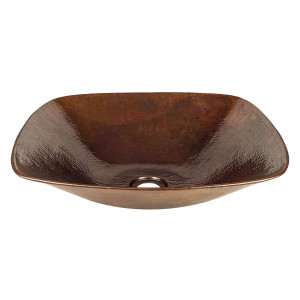 Copper countertop washbasin - Eva