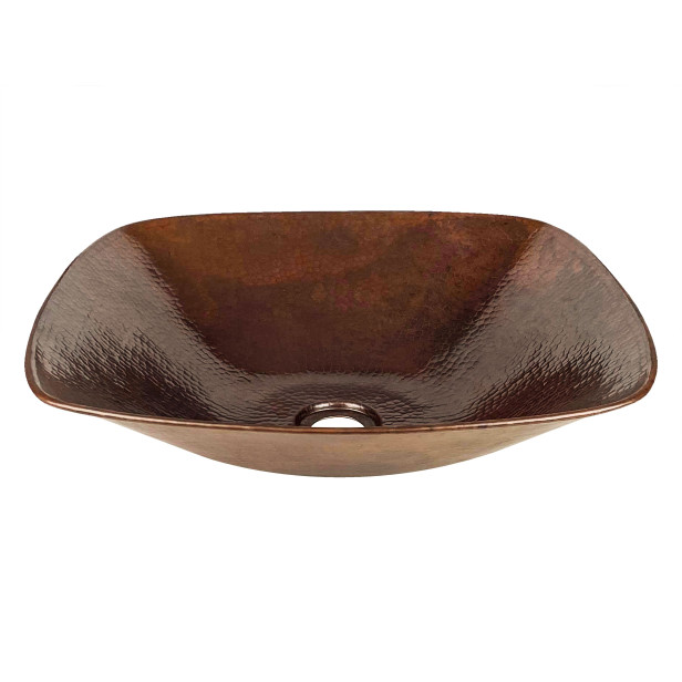 Copper countertop washbasin - Eva