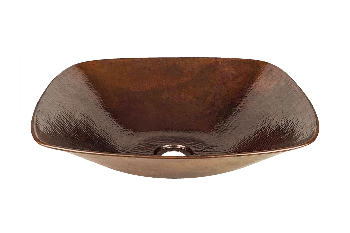 Copper countertop washbasin - Eva