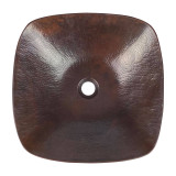 Copper countertop washbasin - Eva