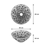 Irmak – iznik colourful washbasin