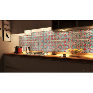 Asli - ceramic iznik tiles 20x20 cm