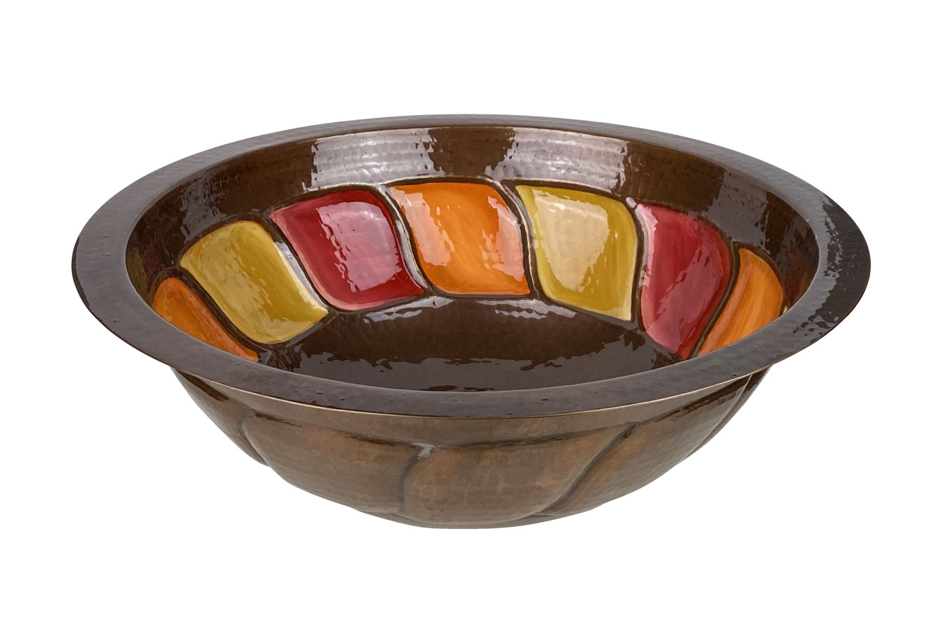 Petalos - copper washbasin