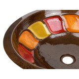 Petalos - copper washbasin