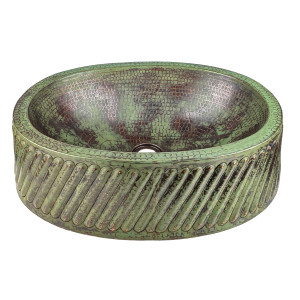 Pestana Verde - Countertop copper washbasin