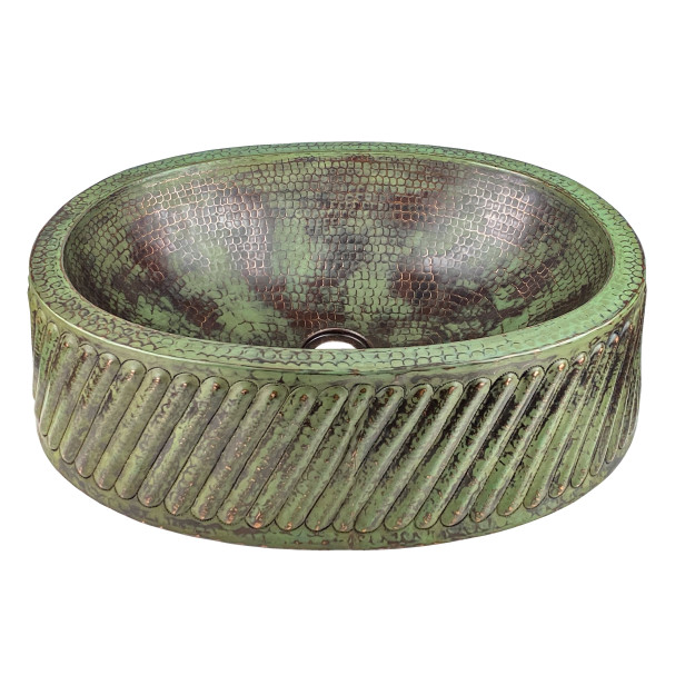 Pestana Verde - Countertop copper washbasin
