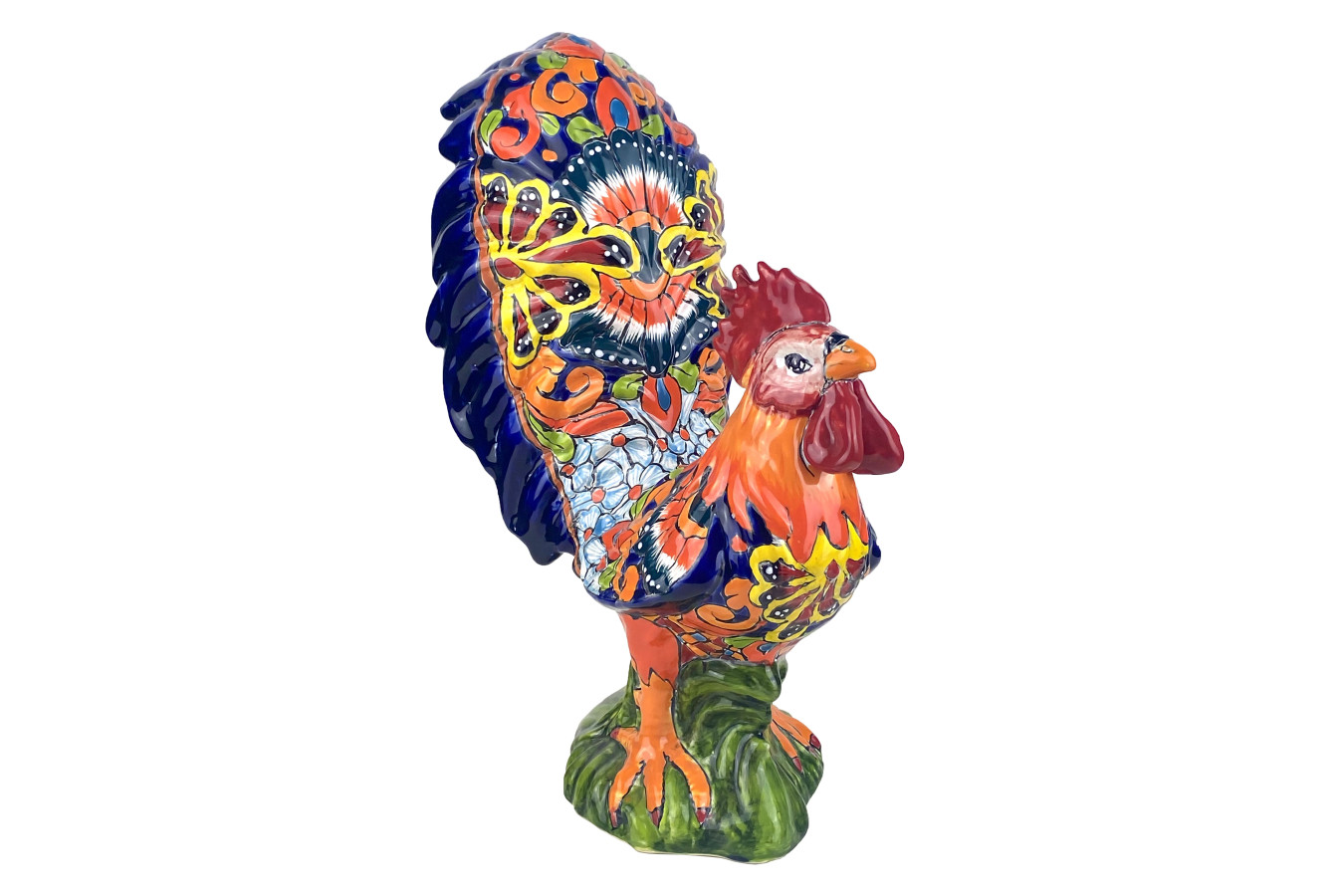Gallo Abanico - Rooster figurine