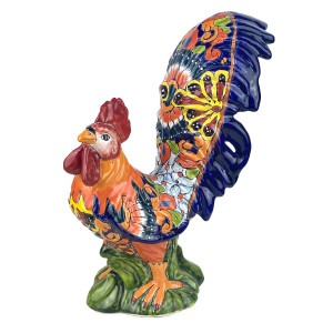 Gallo Abanico - Rooster figurine