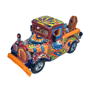 Carcacha Mini - ceramic car figurine
