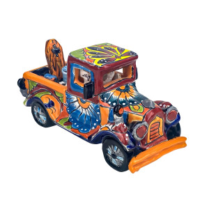 Carcacha Mini - ceramic car figurine