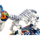 Burro y huesos - ceramic donkey figure from Mexico