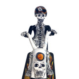 Motociclista  - Figure of a motorbike rider on a Harley