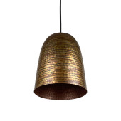 Aliso Fire - podłużna lampa miedziana z meksyku