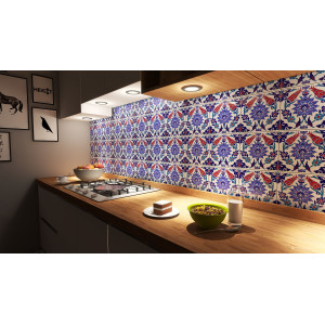 Makbule - ceramic iznik tiles 20x20cm