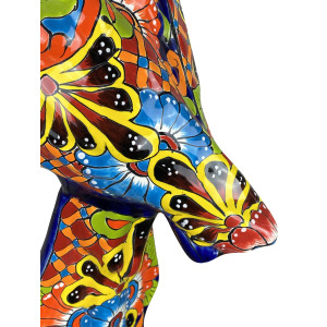 Guacamaya - ceramic parrot figurine