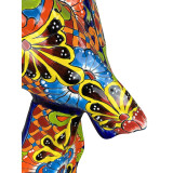 Guacamaya - ceramic parrot figurine