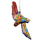 Guacamaya - ceramic parrot figurine