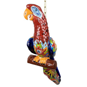 Guacamaya - ceramic parrot figurine