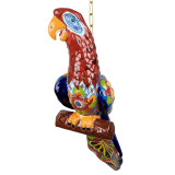 Guacamaya - ceramic parrot figurine