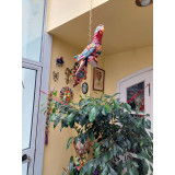 Guacamaya - ceramic parrot figurine