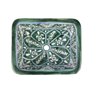 Baila - Talavera built-in washbasin