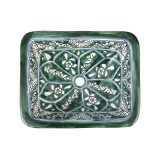 Baila - Talavera built-in washbasin