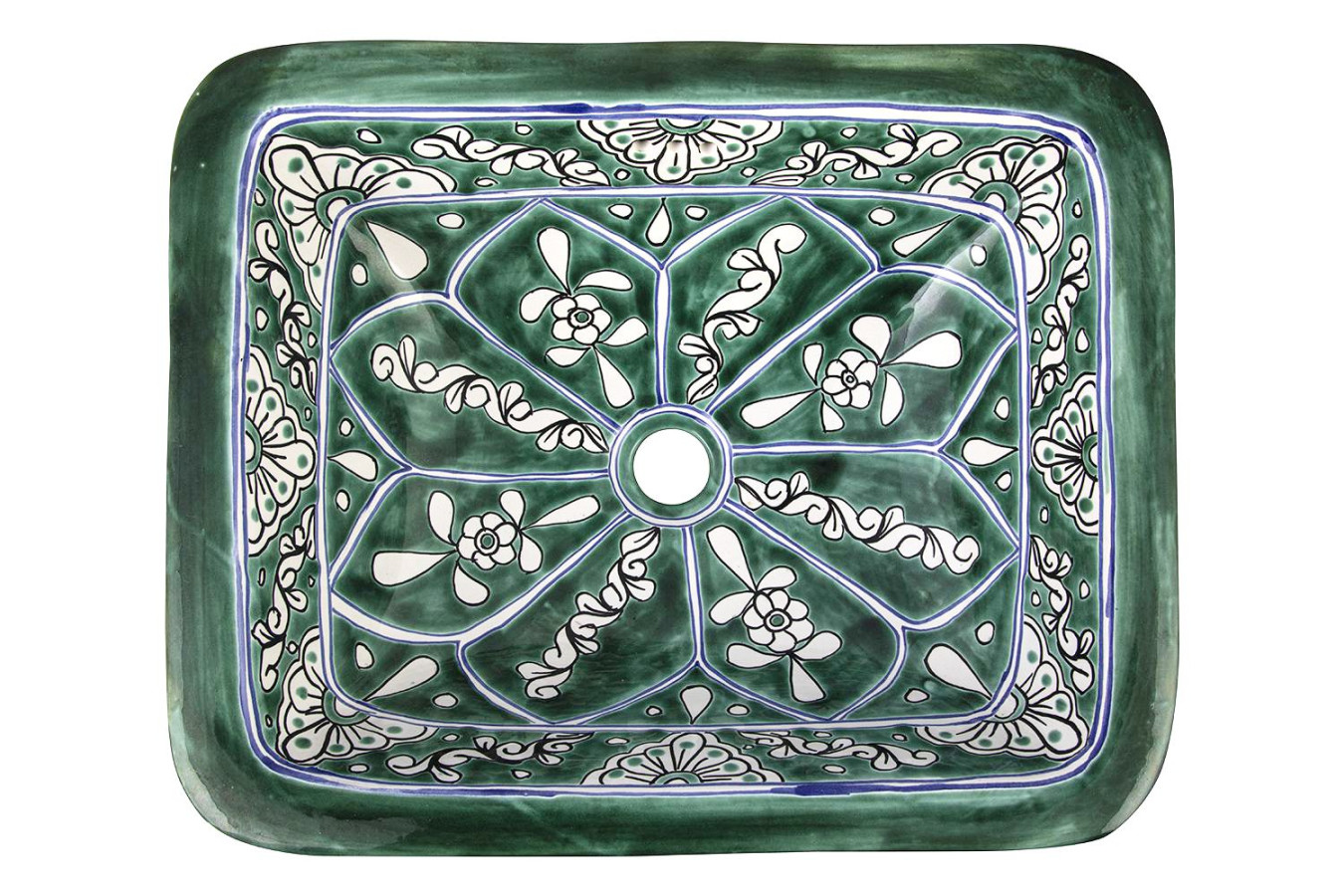 Baila - Talavera built-in washbasin
