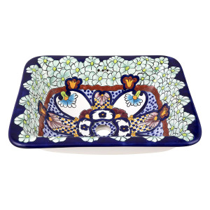 Juanetta - rectangular bathroom washbasin from Mexico