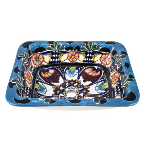 La Reina - rectangular bathroom sink from Mexico