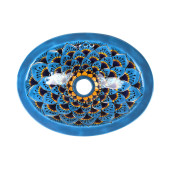 Aqua Azul Mini - oval counter sink