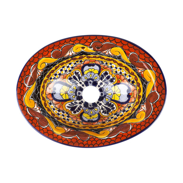 Ynes Mini - oval drop-in wash basin