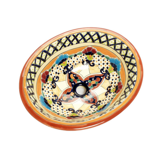 Lucrecia - Talavera drop-in sink